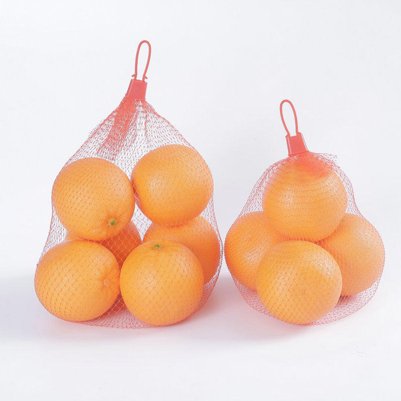 Färgglada Pe Mesh Tube förpackningspåsar för frukt och grönsaker